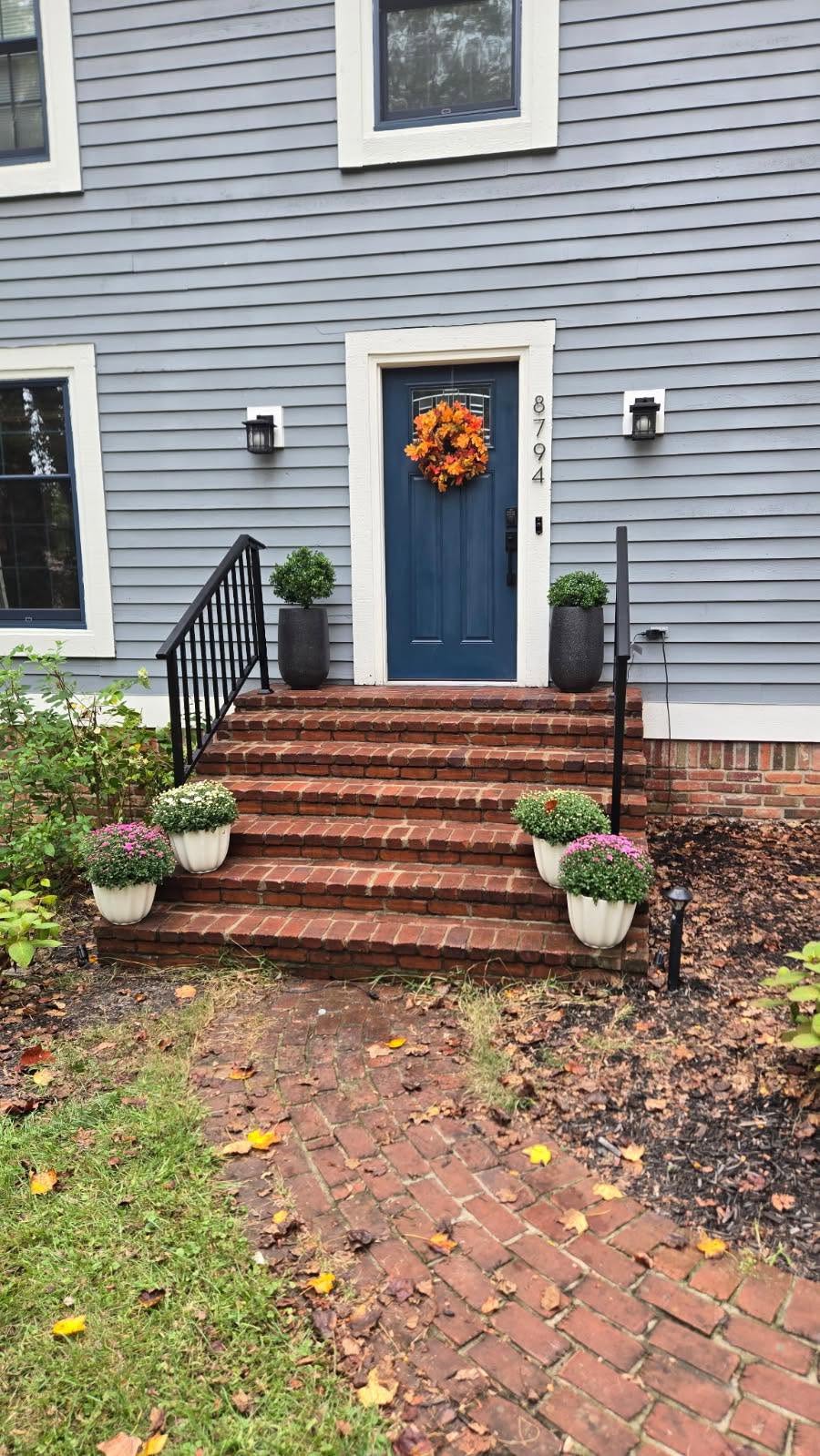 Front Entry Refresh — after remodeling