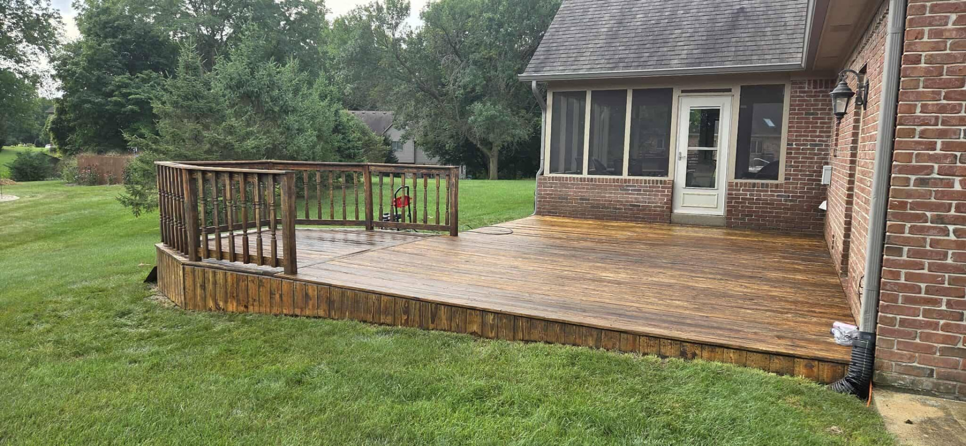 Deck Restoration — after remodeling